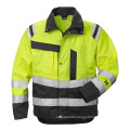 Veste de travail thermique d&#39;hiver imperméable Hi vis de sécurité veste